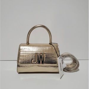 JASON WU METALLIC GOLD CROSSBODY BAG